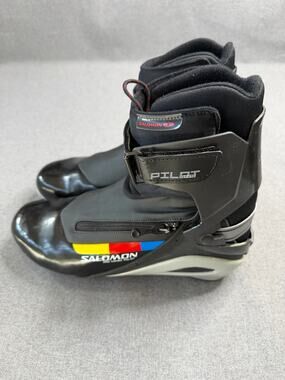 SALOMON PRO COMBI SNS PILOT Nordic X-Country Ski Boots Men's US 10.5